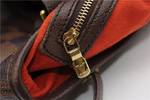 Authentic Louis Vuitton Damier Marais Bucket Shoulder Tote Bag N42240 LV 3853F