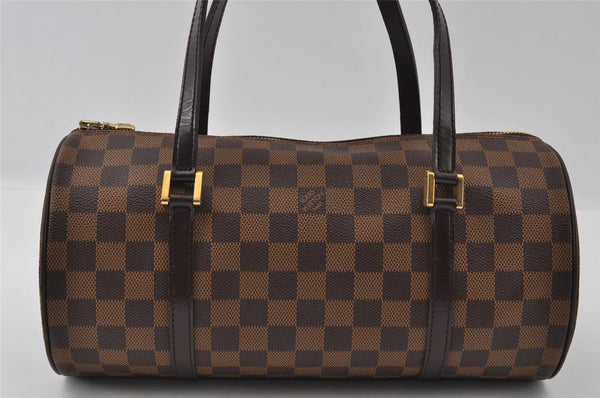Authentic Louis Vuitton Damier Papillon 30 Hand Bag Purse N51303 LV 3853I