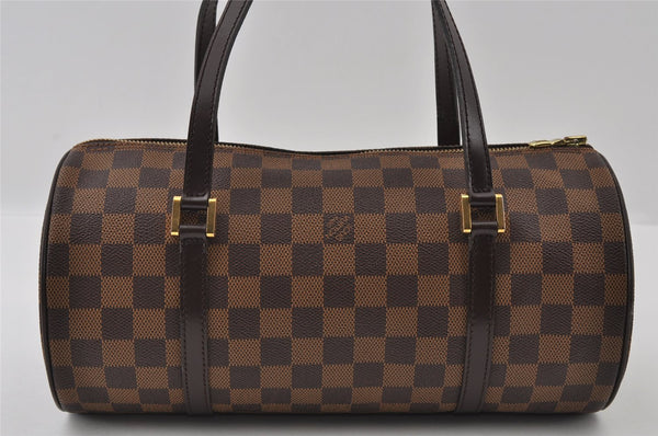 Authentic Louis Vuitton Damier Papillon 30 Hand Bag Purse N51303 LV 3853I
