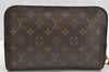 Authentic Louis Vuitton Monogram Orsay Clutch Hand Bag Purse M51790 LV 3855I