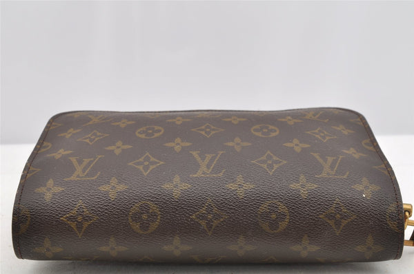 Authentic Louis Vuitton Monogram Orsay Clutch Hand Bag Purse M51790 LV 3855I