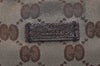 Authentic GUCCI Shoulder Cross Body Bag GG Canvas Leather 132907 Brown 3856I