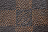 Authentic Louis Vuitton Damier Pochette Cles Coin Purse Case N62658 LV 3858I