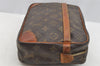 Authentic Louis Vuitton Monogram Compiegne 28 Clutch Hand Bag M51845 LV 3859I