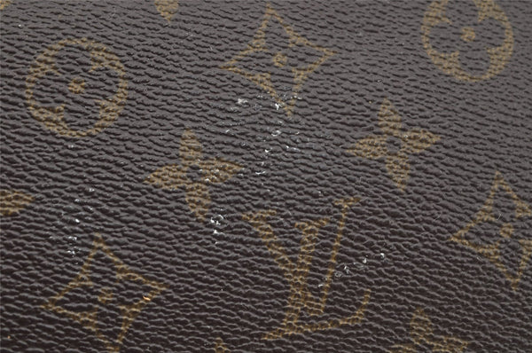 Authentic Louis Vuitton Monogram Compiegne 28 Clutch Hand Bag M51845 LV 3859I