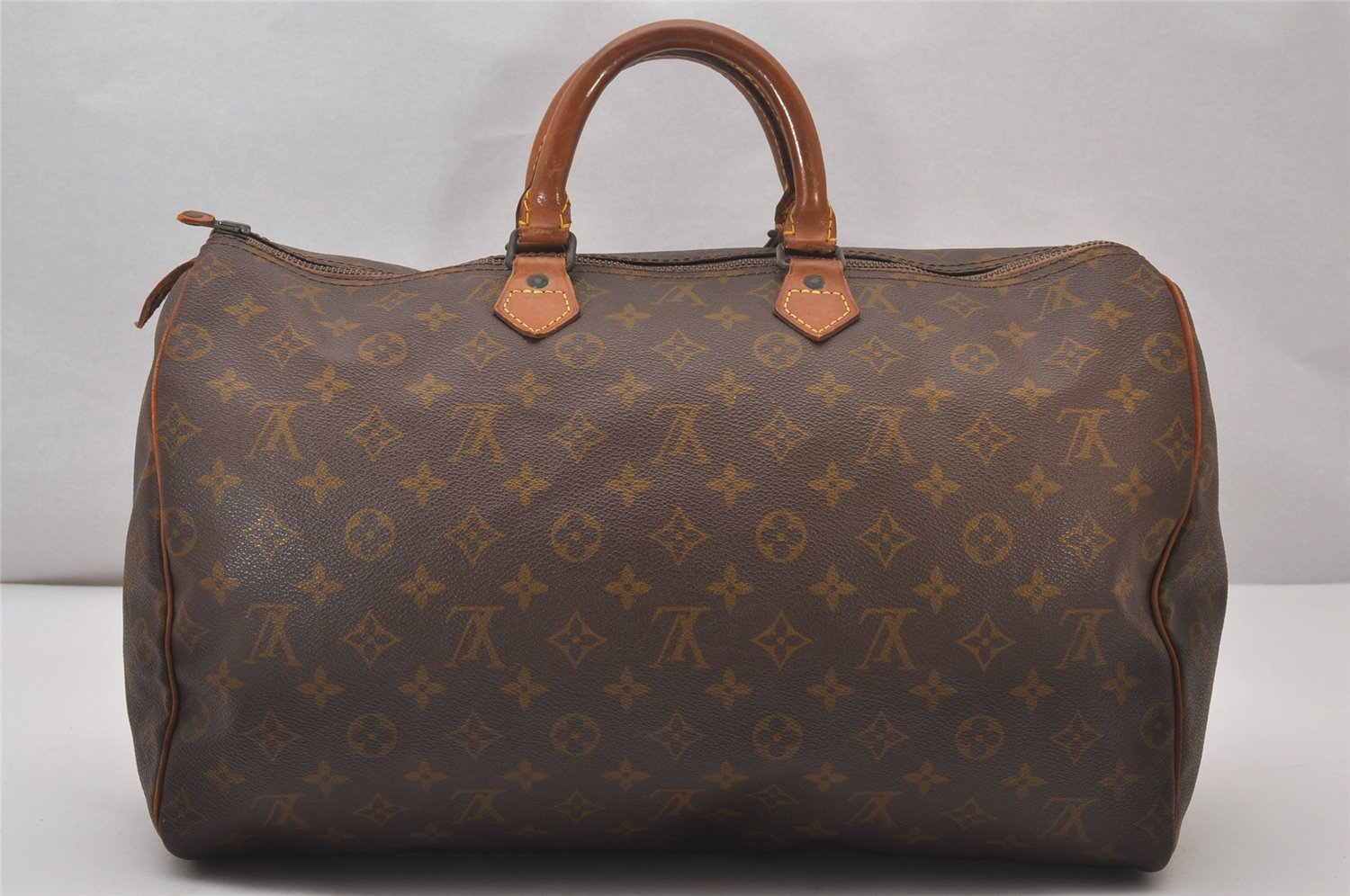 Authentic Louis Vuitton Monogram Speedy 40 Hand Boston Bag Old Model LV 3860I