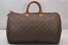 Authentic Louis Vuitton Monogram Speedy 40 Hand Boston Bag Old Model LV 3860I