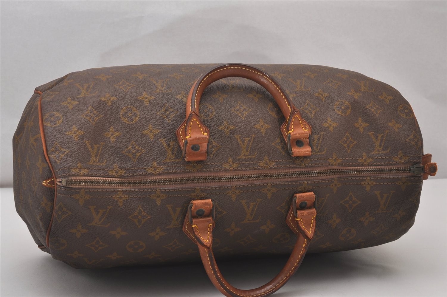 Authentic Louis Vuitton Monogram Speedy 40 Hand Boston Bag Old Model LV 3860I