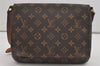 Authentic Louis Vuitton Monogram Musette Tango Shoulder Bag M51257 LV 3861I