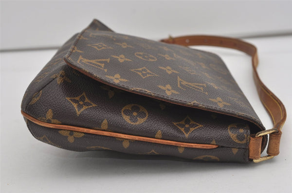 Authentic Louis Vuitton Monogram Musette Tango Shoulder Bag M51257 LV 3861I