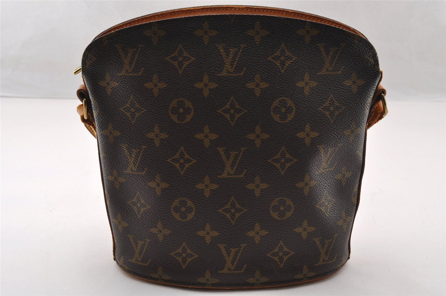 Authentic Louis Vuitton Monogram Drouot Shoulder Cross Bag M51290 Junk 3862I