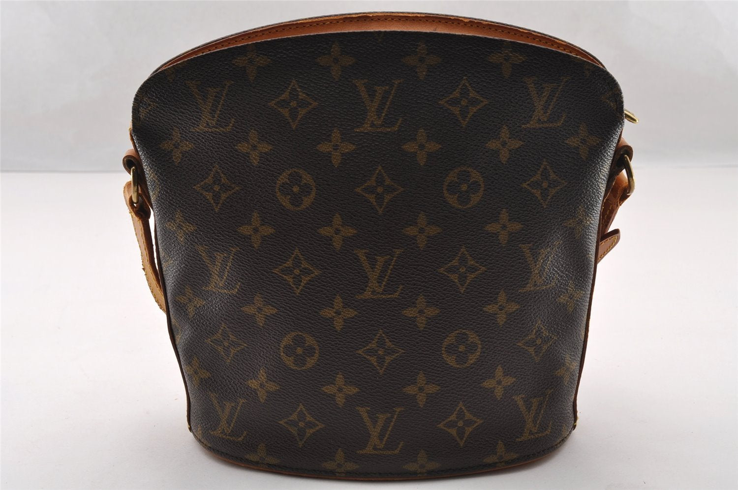 Authentic Louis Vuitton Monogram Drouot Shoulder Cross Bag M51290 Junk 3862I