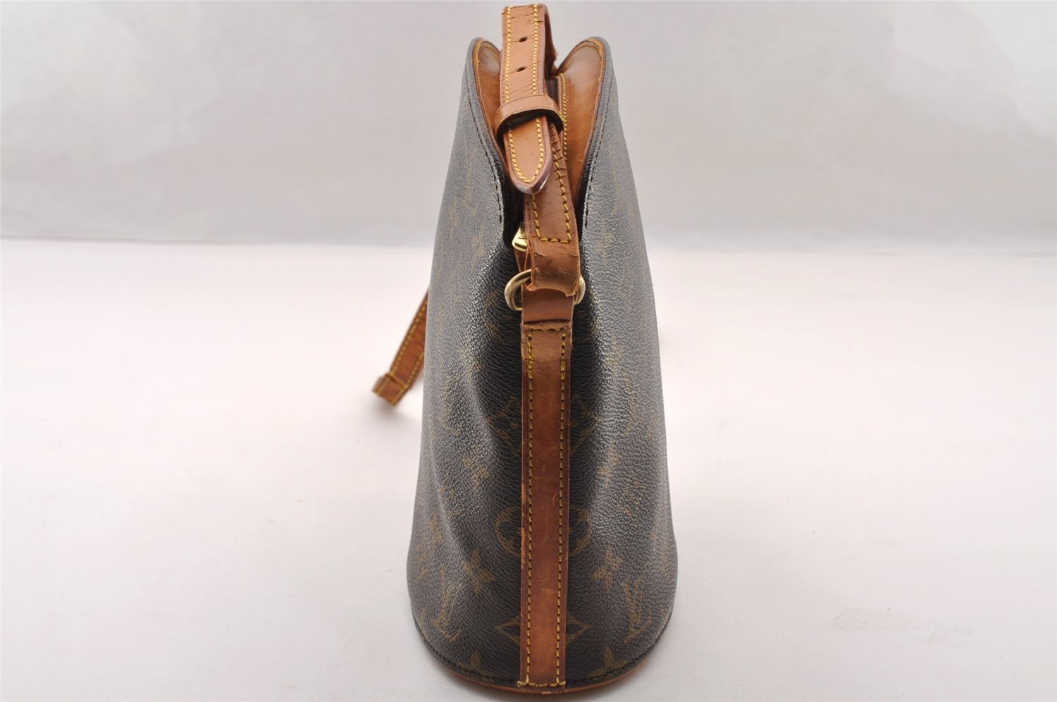 Authentic Louis Vuitton Monogram Drouot Shoulder Cross Bag M51290 Junk 3862I