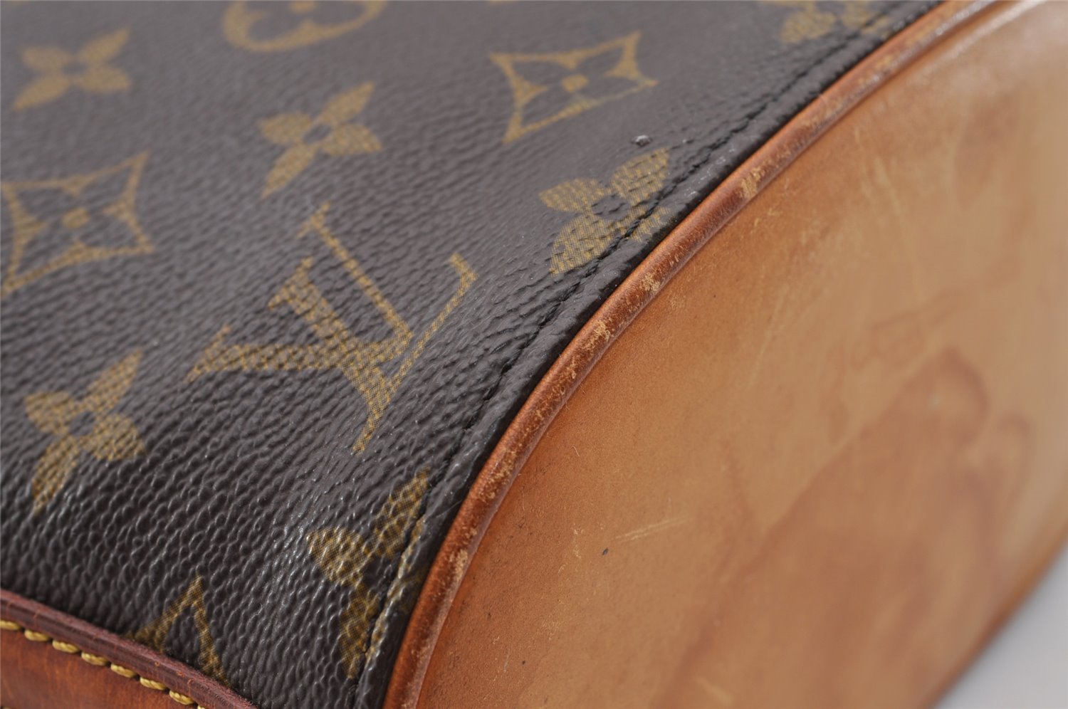 Authentic Louis Vuitton Monogram Drouot Shoulder Cross Bag M51290 Junk 3862I