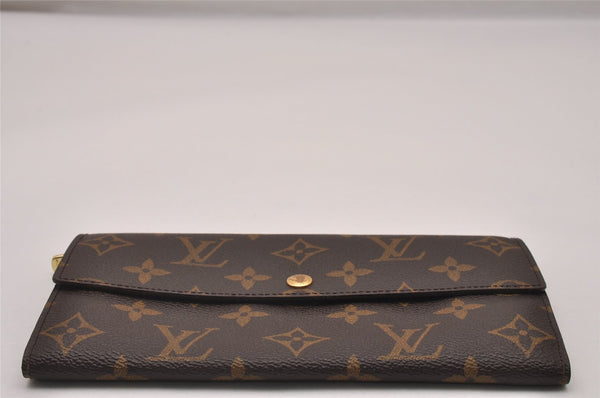 Auth Louis Vuitton Monogram Pochette Porte Monnaie Credit Wallet M61725 LV 3863I