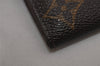 Auth Louis Vuitton Monogram Pochette Porte Monnaie Credit Wallet M61725 LV 3863I