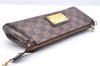 Authentic Louis Vuitton Damier Eva Accessories Pouch Hand Bag N55213 LV 3864E