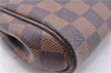 Authentic Louis Vuitton Damier Eva Accessories Pouch Hand Bag N55213 LV 3864E