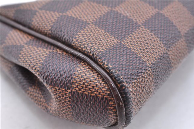 Authentic Louis Vuitton Damier Eva Accessories Pouch Hand Bag N55213 LV 3864E