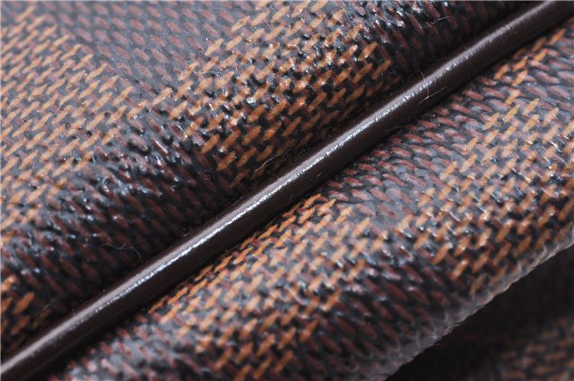 Authentic Louis Vuitton Damier Eva Accessories Pouch Hand Bag N55213 LV 3864E