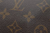 Auth Louis Vuitton Monogram Trousse Toilette 28 Clutch Hand Bag M47522 LV 3864I