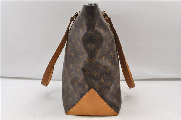 Authentic Louis Vuitton Monogram Cabas Mezzo Shoulder Tote Bag M51151 LV 3865E