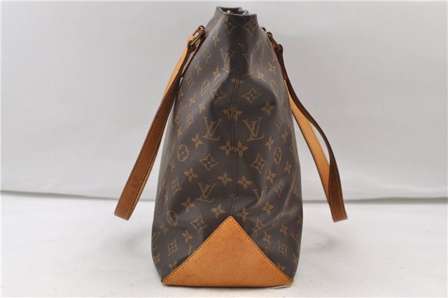 Authentic Louis Vuitton Monogram Cabas Mezzo Shoulder Tote Bag M51151 LV 3865E