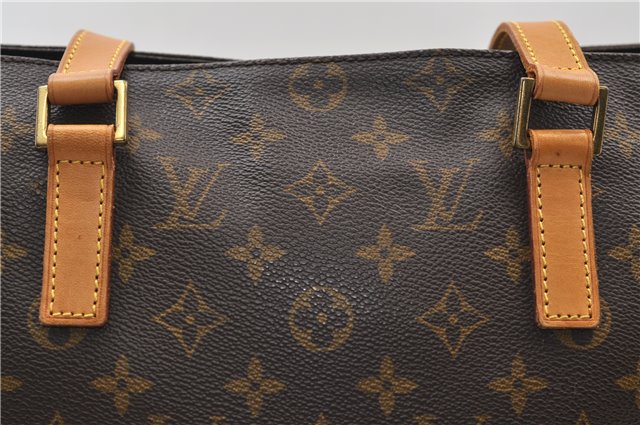 Authentic Louis Vuitton Monogram Cabas Mezzo Shoulder Tote Bag M51151 LV 3865E