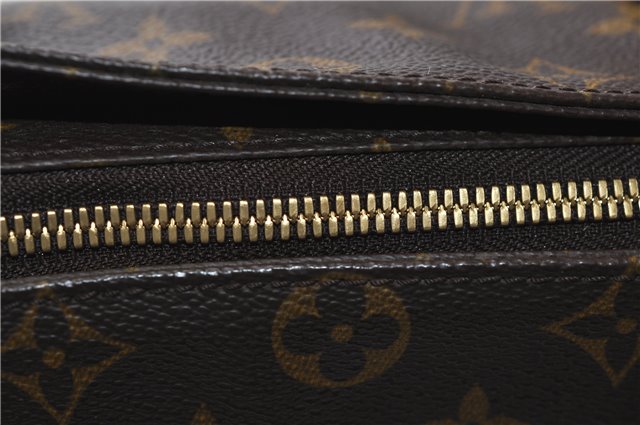 Authentic Louis Vuitton Monogram Cabas Mezzo Shoulder Tote Bag M51151 LV 3865E