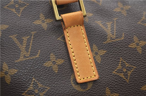 Authentic Louis Vuitton Monogram Cabas Mezzo Shoulder Tote Bag M51151 LV 3865E