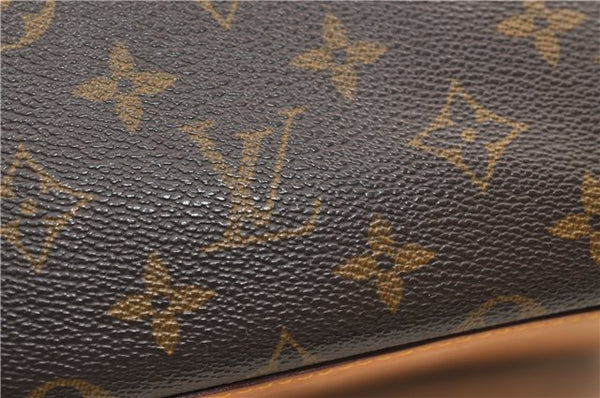 Authentic Louis Vuitton Monogram Cabas Mezzo Shoulder Tote Bag M51151 LV 3865E