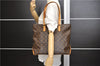 Authentic Louis Vuitton Monogram Cabas Mezzo Shoulder Tote Bag M51151 LV 3865E