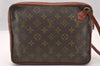 Authentic Louis Vuitton Monogram Pochette Sport Clutch Hand Bag Old Model 3865I