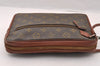 Authentic Louis Vuitton Monogram Pochette Sport Clutch Hand Bag Old Model 3865I