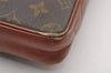 Authentic Louis Vuitton Monogram Pochette Sport Clutch Hand Bag Old Model 3865I