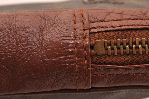 Authentic Louis Vuitton Monogram Pochette Sport Clutch Hand Bag Old Model 3865I