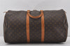 Authentic Louis Vuitton Monogram Keepall 55 Travel Boston Bag M41424 LV 3866I
