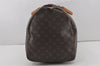 Authentic Louis Vuitton Monogram Keepall 55 Travel Boston Bag M41424 LV 3866I