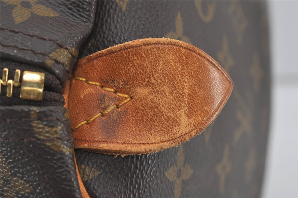 Authentic Louis Vuitton Monogram Keepall 55 Travel Boston Bag M41424 LV 3866I