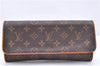 Authentic Louis Vuitton Monogram Pochette Twin GM Shoulder Bag M51852 LV 3868E