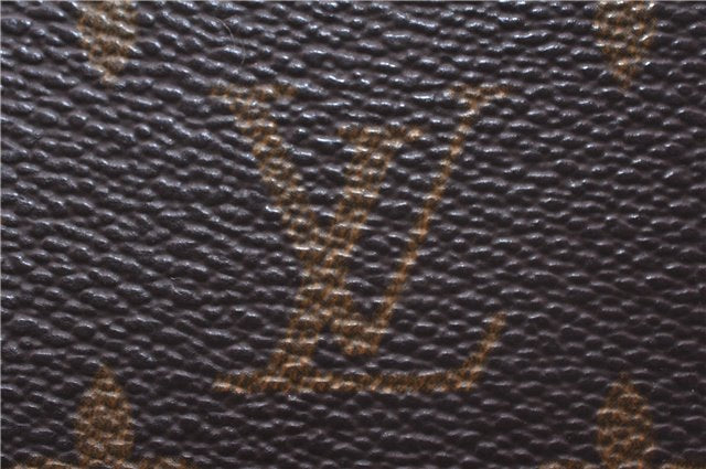 Authentic Louis Vuitton Monogram Pochette Twin GM Shoulder Bag M51852 LV 3868E