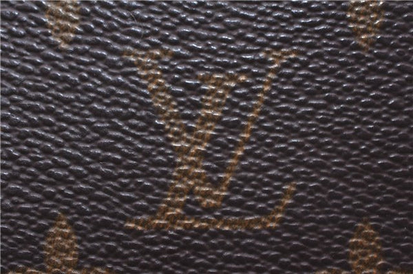 Authentic Louis Vuitton Monogram Pochette Twin GM Shoulder Bag M51852 LV 3868E