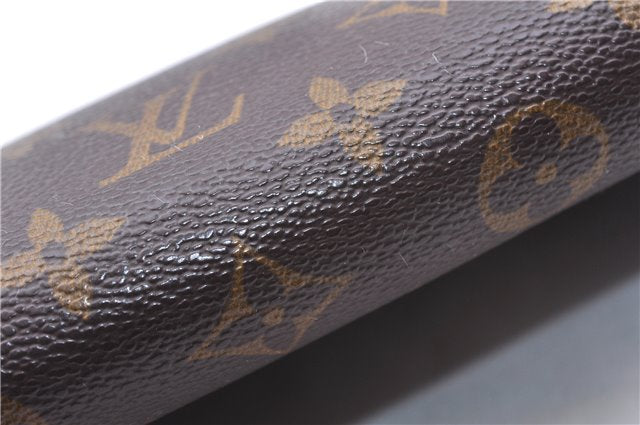 Authentic Louis Vuitton Monogram Pochette Twin GM Shoulder Bag M51852 LV 3868E