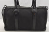 Authentic GUCCI Shoulder Hand Bag Purse GG Canvas Leather 30458 Black 3868I
