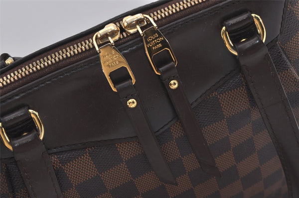 Authentic Louis Vuitton Damier Westminster PM Shoulder Hand Bag N41102 LV 3869I