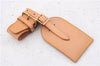 Authentic Louis Vuitton Name tag Handle Holder Beige 10Set LV 3871D