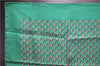 Authentic HERMES Petit Carre 40 Scarf Handkerchief Owl Motif Silk Green 3871E