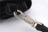 Authentic GUCCI Vintage Hand Pouch Purse GG Canvas Leather Black 3876E