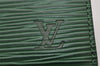 Auth Louis Vuitton Epi Porte Monnaie Billets Cartes Credit Wallet Green LV 3876I