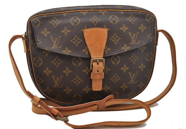 Authentic Louis Vuitton Monogram Jeune Fille GM M51225 Shoulder Cross Bag 3878F